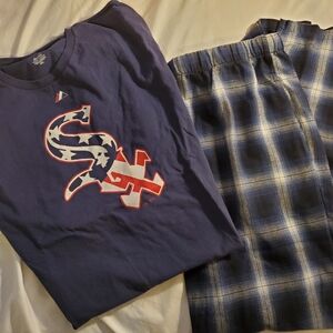 Chicago White Sox Tshirt And American Tall Lounging Pants